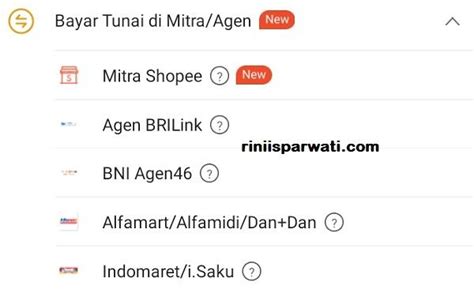 Cara Bayar Tunai Di Mitra Agen Shopee Bagi Pemula Anti Ribet