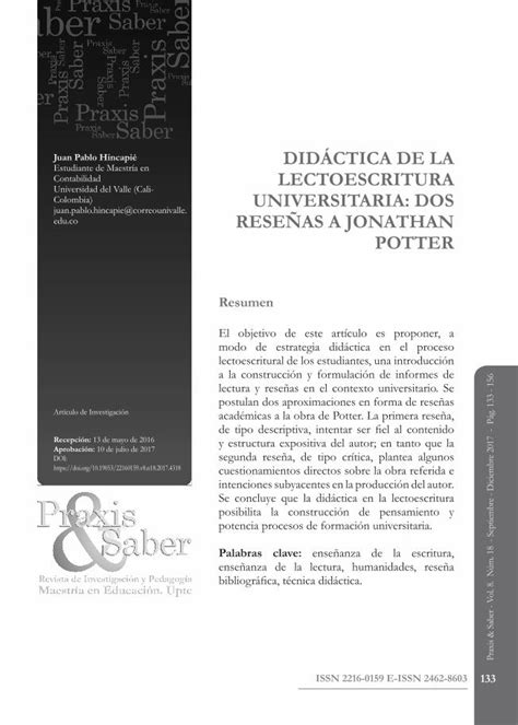 PDF DIDÁCTICA DE LA Contabilidad LECTOESCRITURA de la lectura y