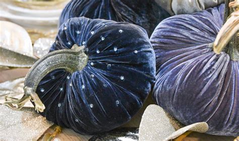 Beautiful Blue Pumpkins for Fall - Decor Gold Designs