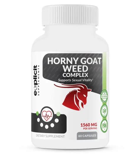 Explicit Supplements Horny Goat Weed Complex Capsules In Pakistan