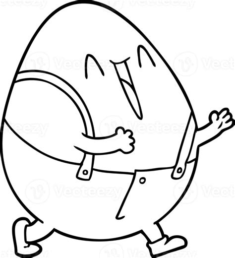 Humpty Dumpty Cartoon Egg Man 45048533 Png