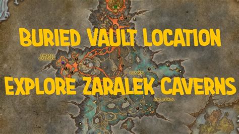 Buried Vault Location In Zaralek Caverns For The Exploration