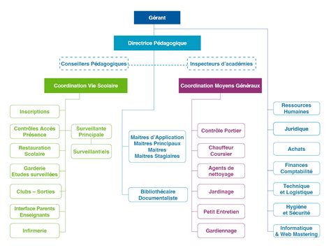 Organigramme Ecole Priv E El Faouz Megrine