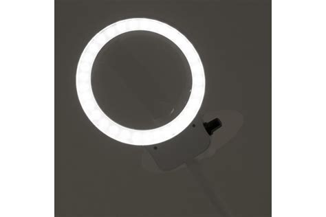 Настольная лупа с led подсветкой BRAUBERG диаметр 110 мм, увеличение 3 ...