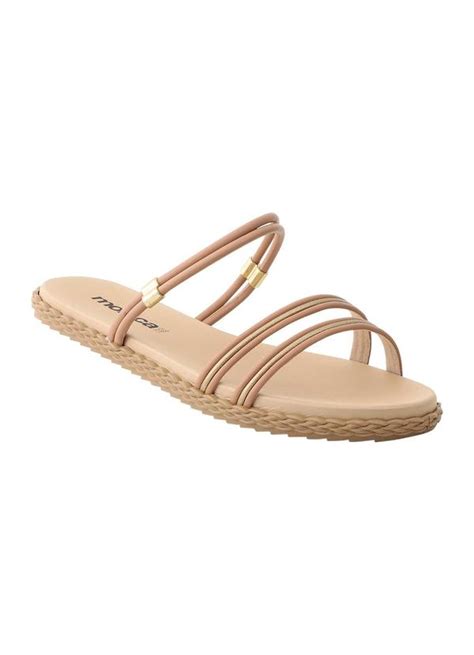 Chinelo Moleca Nude Em Sint Tico Multimarcas