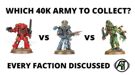Which Army Should I Choose To Collect In Warhammer 40k Best Factions