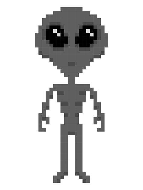 Pixel art alien invasion on earth 13519072 PNG