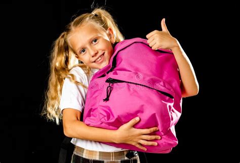 Cute Blonde Girl Looking Shy And Timid At The Camera On A White Background Human Emotions Stock