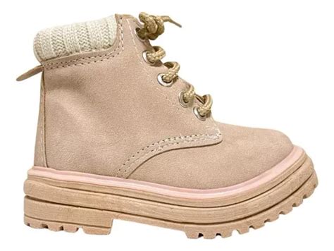 Borcego Nena Con Puño Bota Nude 27 Al 36 Oferta