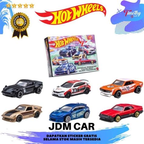 Jual Hot Wheels Gp Set Jdm Cars Celica Subaru Mazda Honda Skyline Datsun Di Seller Velvet