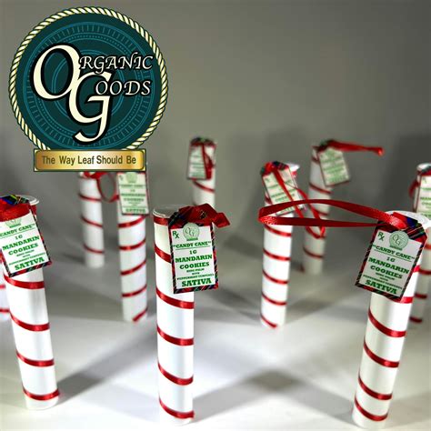 Candy Cane King Palm w/ Terpenes Mandarin Cookies 1g - Organic Goods