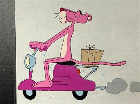 The Pink Panther Show (1970) - Original Animation Cel & Pencil Drawing ...