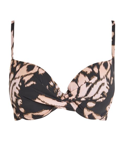 Gottex Miss Butterfly Molded Bikini Top In Natural Lyst