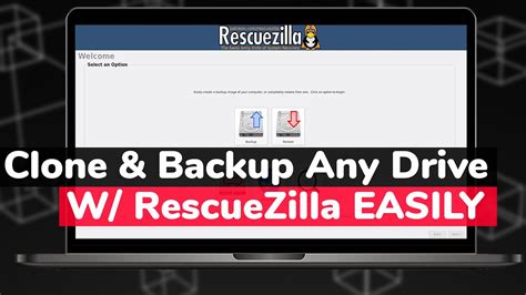 How To Clone Backup Restore Any Disk EASILY With RESCUEZILLA