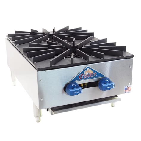 Comstock Castle KFHP X Gas Countertop Two Burner Hot Plate