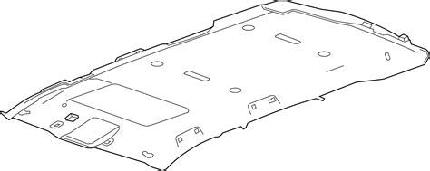 Cadillac Escalade Headliner Wsunroof Wo Surround Snd Wo