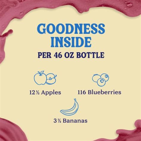 Naked Juice Blue Machine Flavored Juice Smoothie Blend Fl Oz