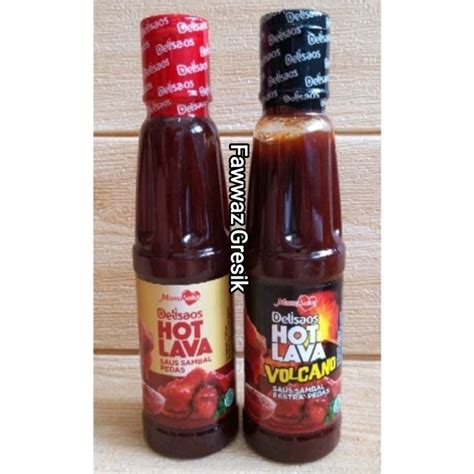 Jual Mamasuka Delisaos Hot Lava Sauce Halal Ml Mama Suka Saus Sambal Shopee Indonesia