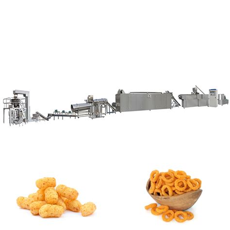 Twin Screw Extruder Cheese Corn Puff Food Snacks Extruder Machine Snack Extrusion Machine