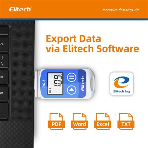 Elitech RC 5 Multi Use USB Temperature Data Logger CMC Technologies