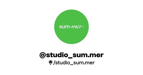 studio_sum.mer | Instagram | Linktree