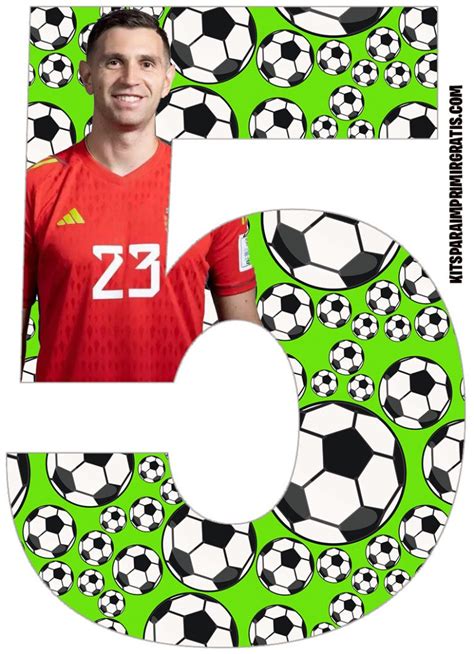 GRATIS Numeros Dibu Martinez Kits Para Imprimir Gratis