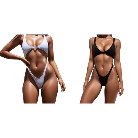 Pack Kcodviy Women Bikini Up Padded Gold Bikini Swimwear Swimsuit Monokini Push Men S Yoga