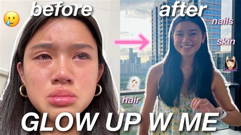 Glow Up W Me Nails Hair Self Care🧖🏻‍♀️ Youtube