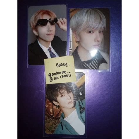 Jual Pc Nct Dream Jisung Hot Sauce Glitch Mode Agent Scratch Deco Hotsa