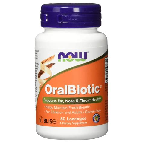 Buy Now Foods - OralBiotic 60 Lozenges in UAE | Mumzworld