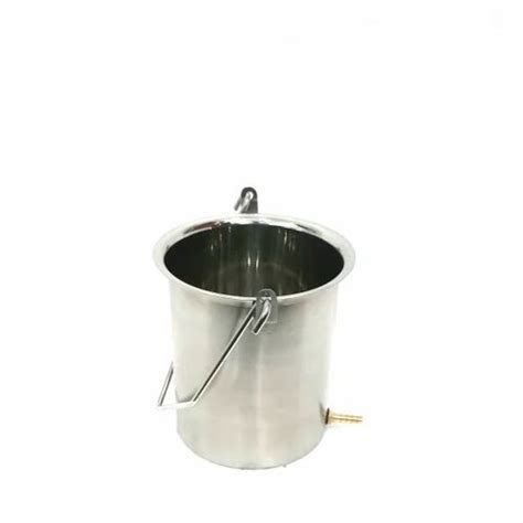 Graminheet Stainless Steel Enema Bucket 2 5qt 304 Grade For Hospital