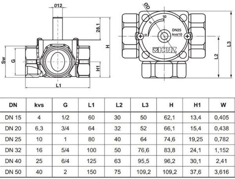 Трехходовой смесительный кран Герц (Herz) с рукояткой DN 32, цена ...