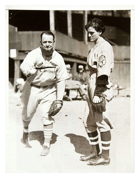 Hake S Babe Didrikson With Burleigh Grimes News Service Photo