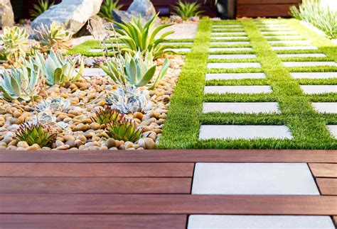 Pavers And Grass Designs
