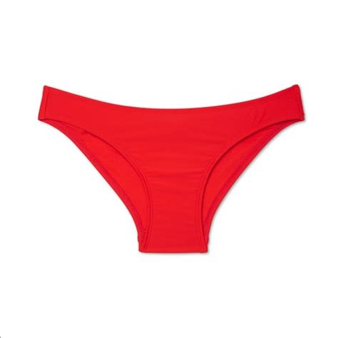Xhilaration Swim Juniors Red Bikini Bottom Poshmark