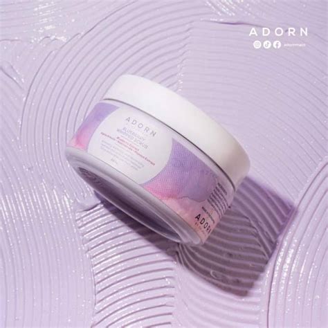 Adorn By Calmskin Blueberry Whipped Scrub Filipino Skin Care Nz