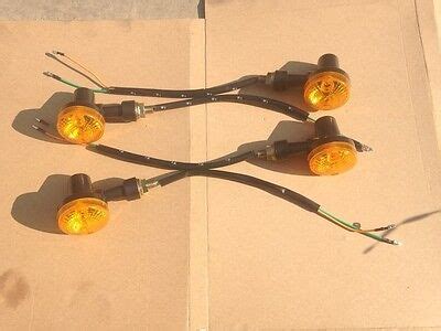 Led Blinker V Motorrad Blinker Bernstein Blinker Lichter Volt X Ebay