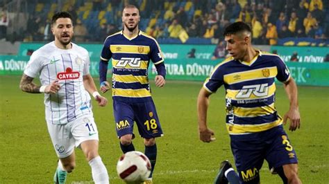 ÖZET Başkentte puanlar paylaşıldı MKE Ankaragücü Çaykur Rizespor