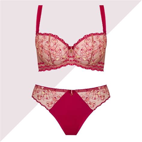 Pretty In Red The Daniela Is A Gorgeous Example Of A Classic Piece Lingerie Set With A