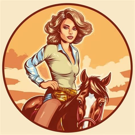 Pin Up Cowgirl Images Free Download On Freepik