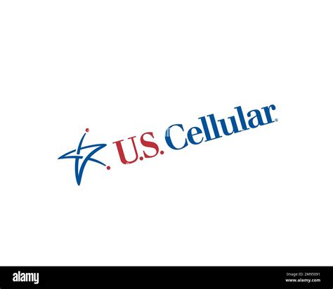 U S Cellular Rotated Logo White Background Stock Photo Alamy