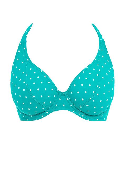 Biustonosz kąpielowy Freya Swim JEWEL COVE AS7232MAR Uw Halter Bikini Top Marine Marine Na