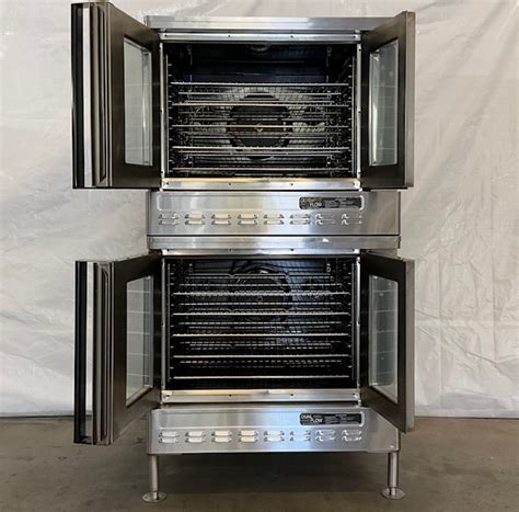 Used Blodgett Dfg 100 Gas Convection From School Double Full Size