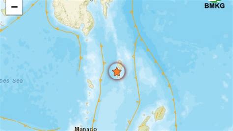 Gempa Terkini M Guncang Melonguane Sulut Kedalaman Km