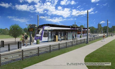 Maryland Purple Line Light Rail Transit Project | Shelly Lighting