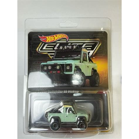 Hot wheels 風火輪 ELITE64 LAND ROVER DEFENDER 90 PICKUP 改裝版 蝦皮購物