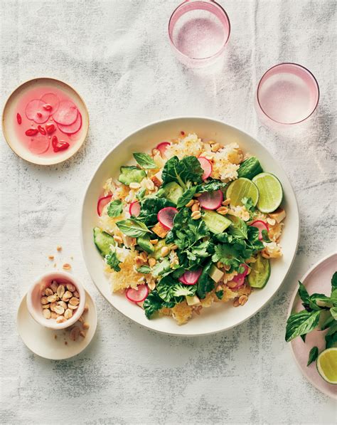 Recipe Crispy Rice Salad With Smashed Cucumbers