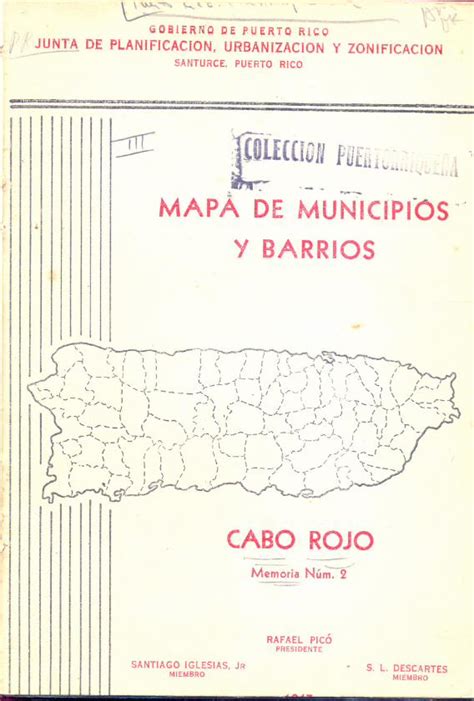 Pdf Municipio De Cabo Rojo Memoria Suplementaria Al Mapa De L Mites