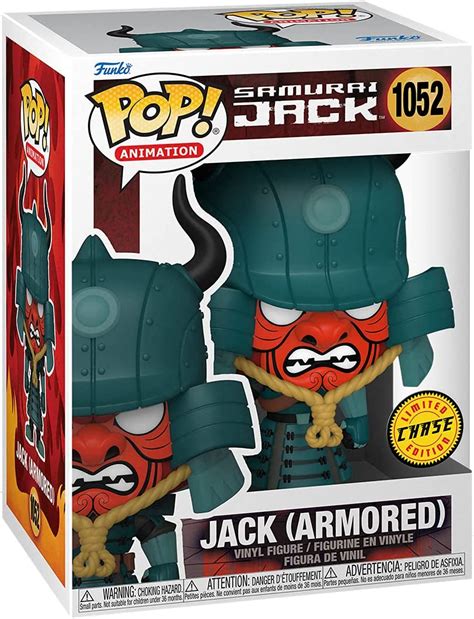 Funko Pop Animation Samurai Jack Armored Jack Chase 1052