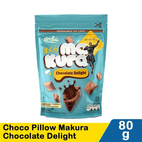 Simba Choco Pillow Makura Chocolate Delight 80G | Klik Indomaret